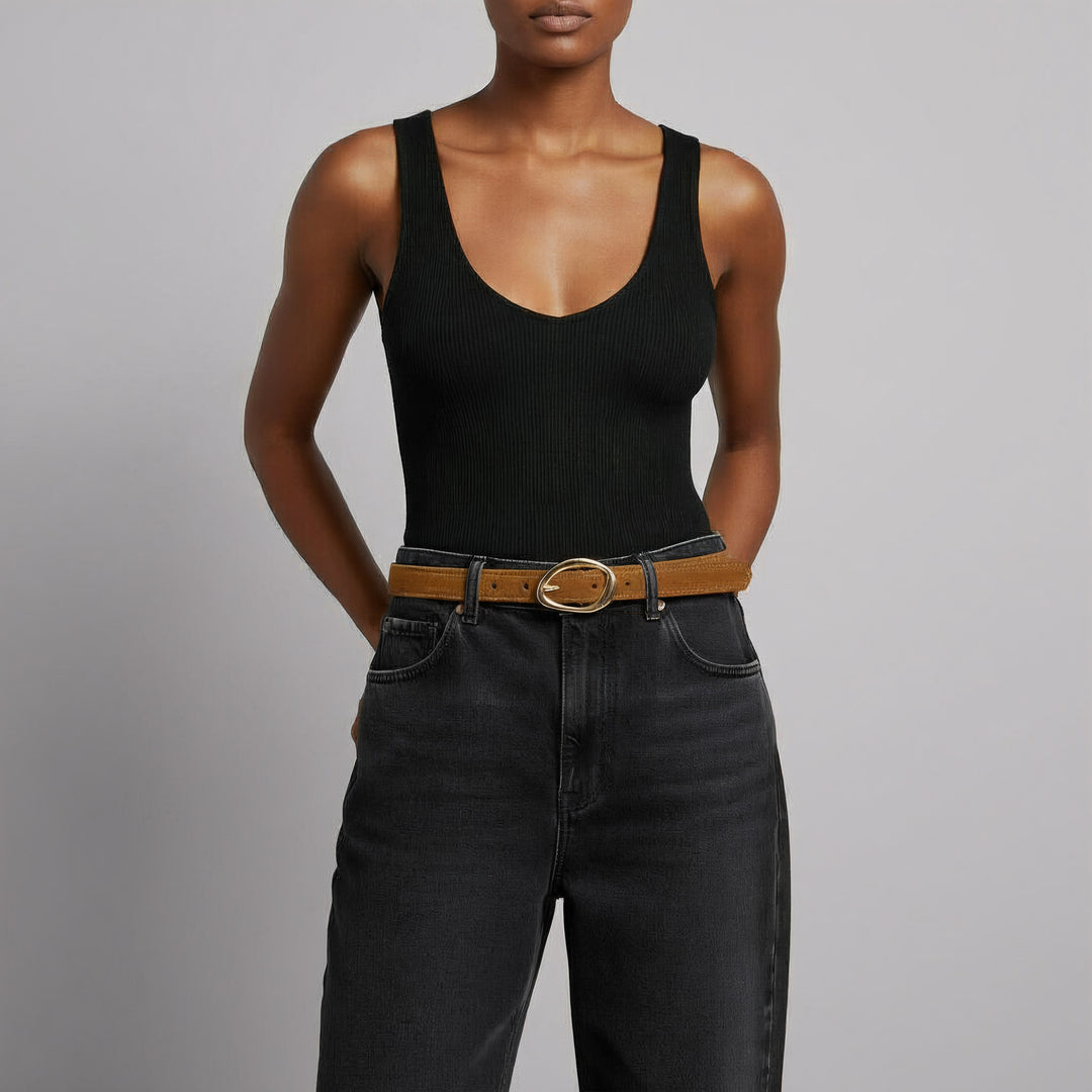 Laurel &amp; Gold Laurel Belt in Honey and Gold
