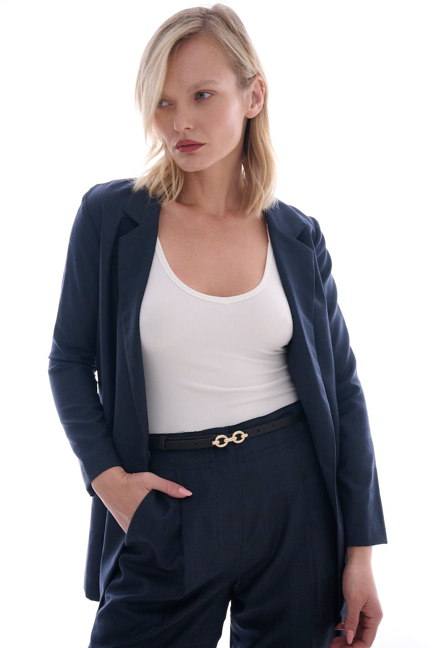 Laurel &amp; Gold Formosa Belt in Black and Gold