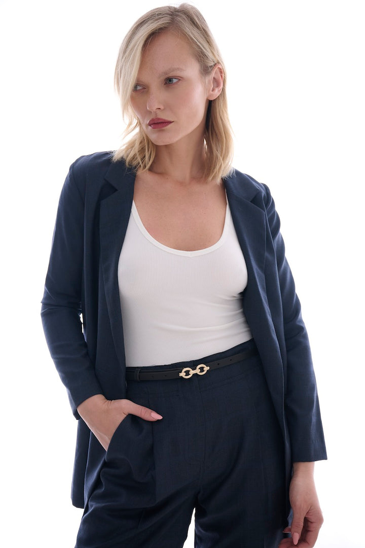 Laurel &amp; Gold Formosa Belt in Black and Gold