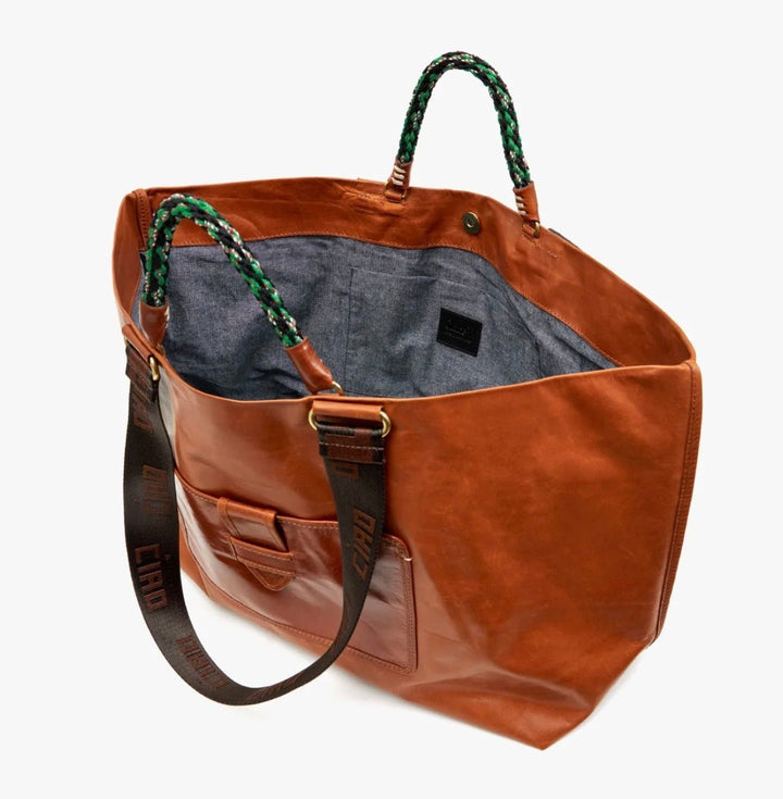 Clare V. Grand Bateau Tote - Molten Blu