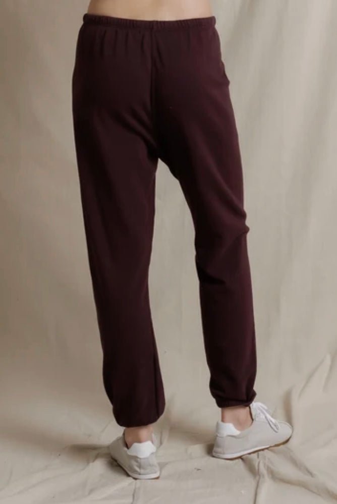 perfectwhitetee Johnny French Terry Easy Sweatpant - Molten Blu