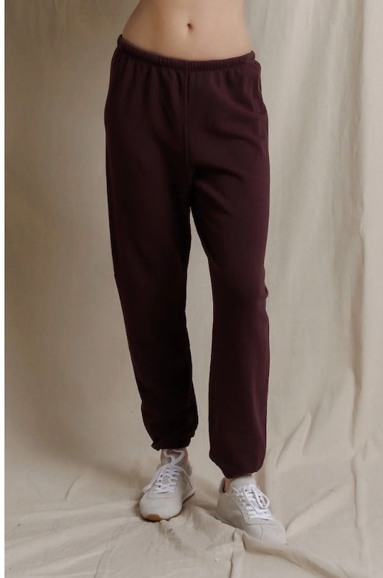 perfectwhitetee Johnny French Terry Easy Sweatpant - Molten Blu