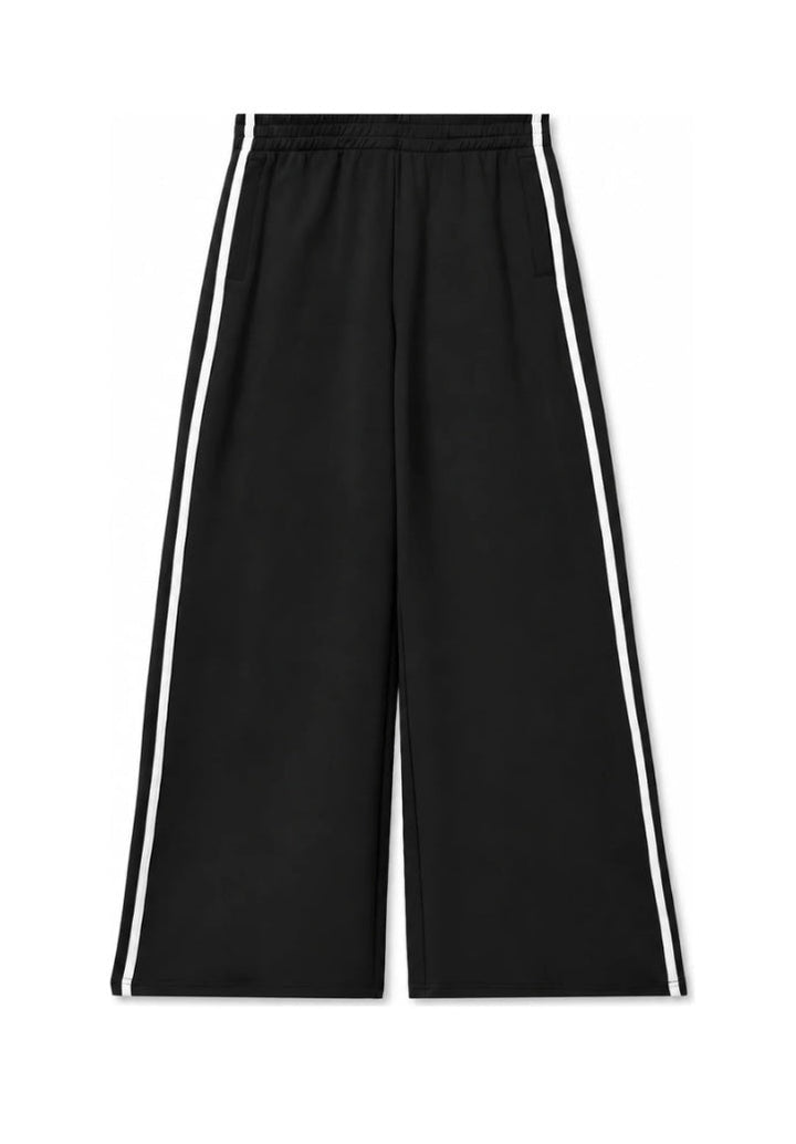 perfectwhitetee Mikos Travel Wide Leg Pant with Pockets - Molten Blu