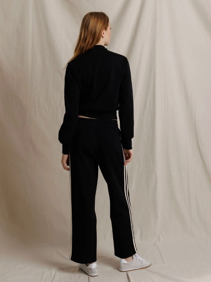 perfectwhitetee Milana Travel Cropped Track Jacket - Molten Blu