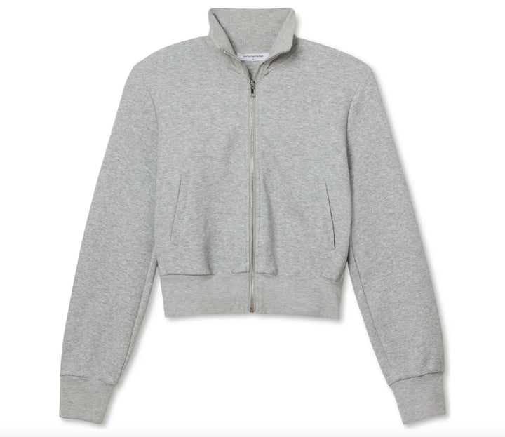 perfectwhitetee Milana Travel Cropped Track Jacket - Molten Blu