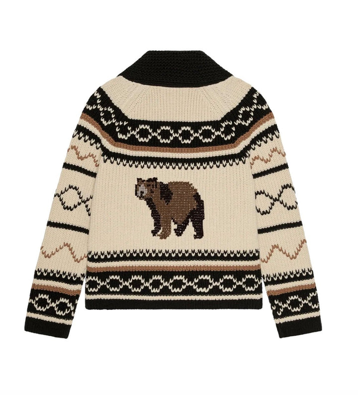 The Great. Bear Lodge Cardigan - Molten Blu