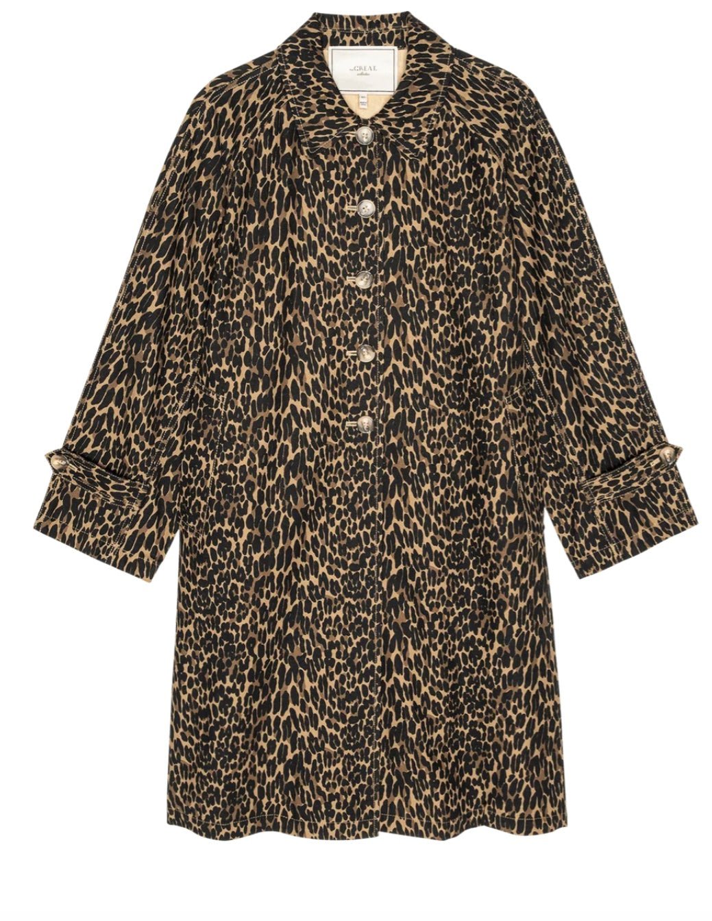 The Great. The Trench Coat - Molten Blu