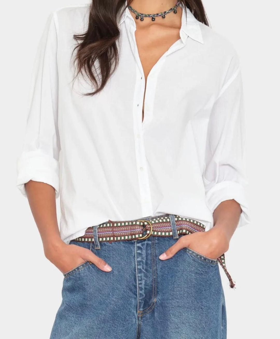 Xirena Beau Shirt - Molten Blu
