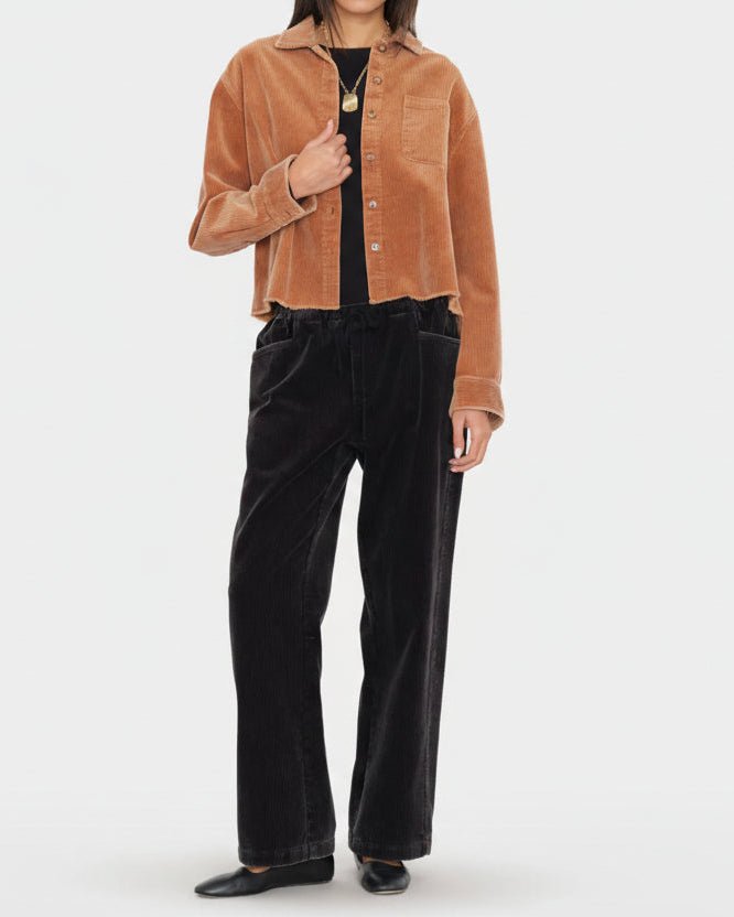 Xirena Joey Pant in Flint Black - Molten Blu